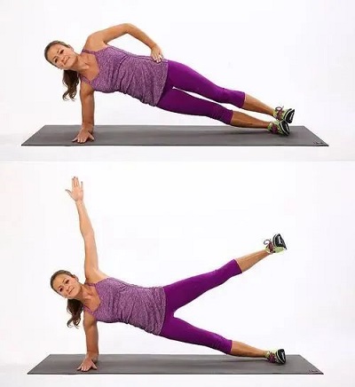 側(cè)身軀干上抬